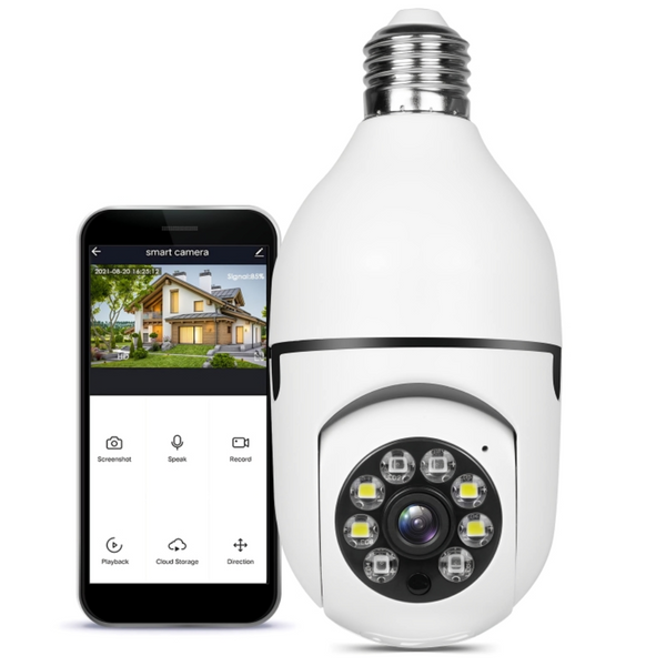 Light Bulb Security Camera